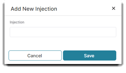 add a new injection