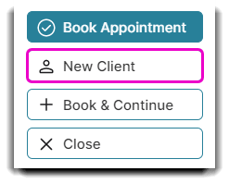 book appt new client