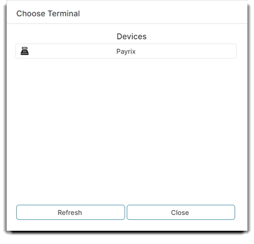 choose terminal