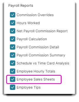 payroll reports security
